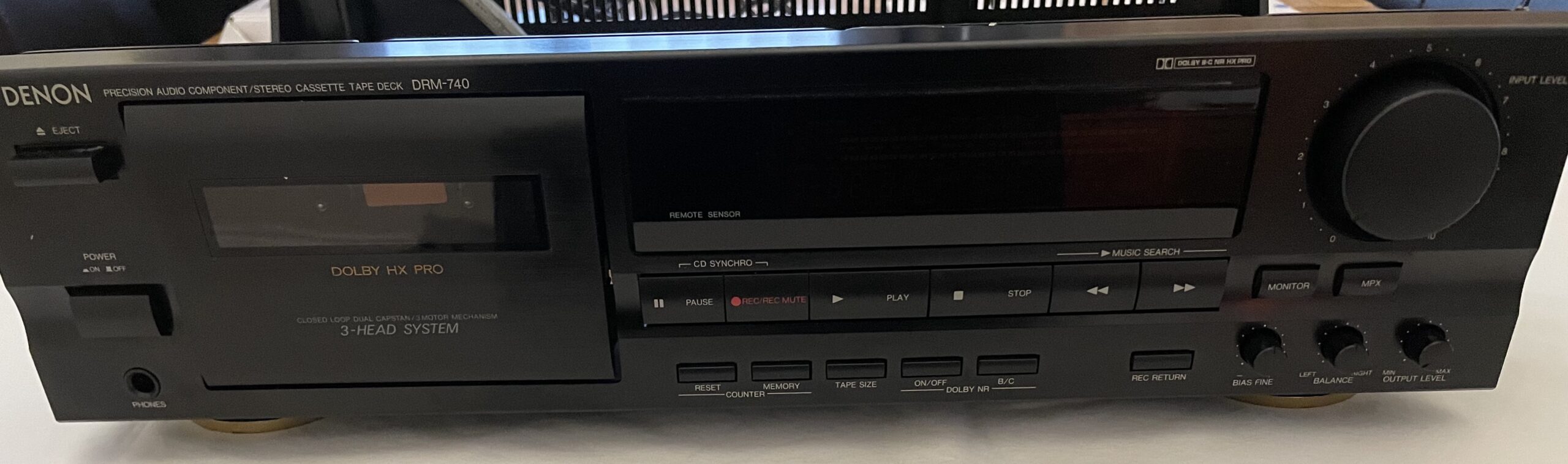 Denon DRM740 Cassette Deck Repair Audio Appraisal